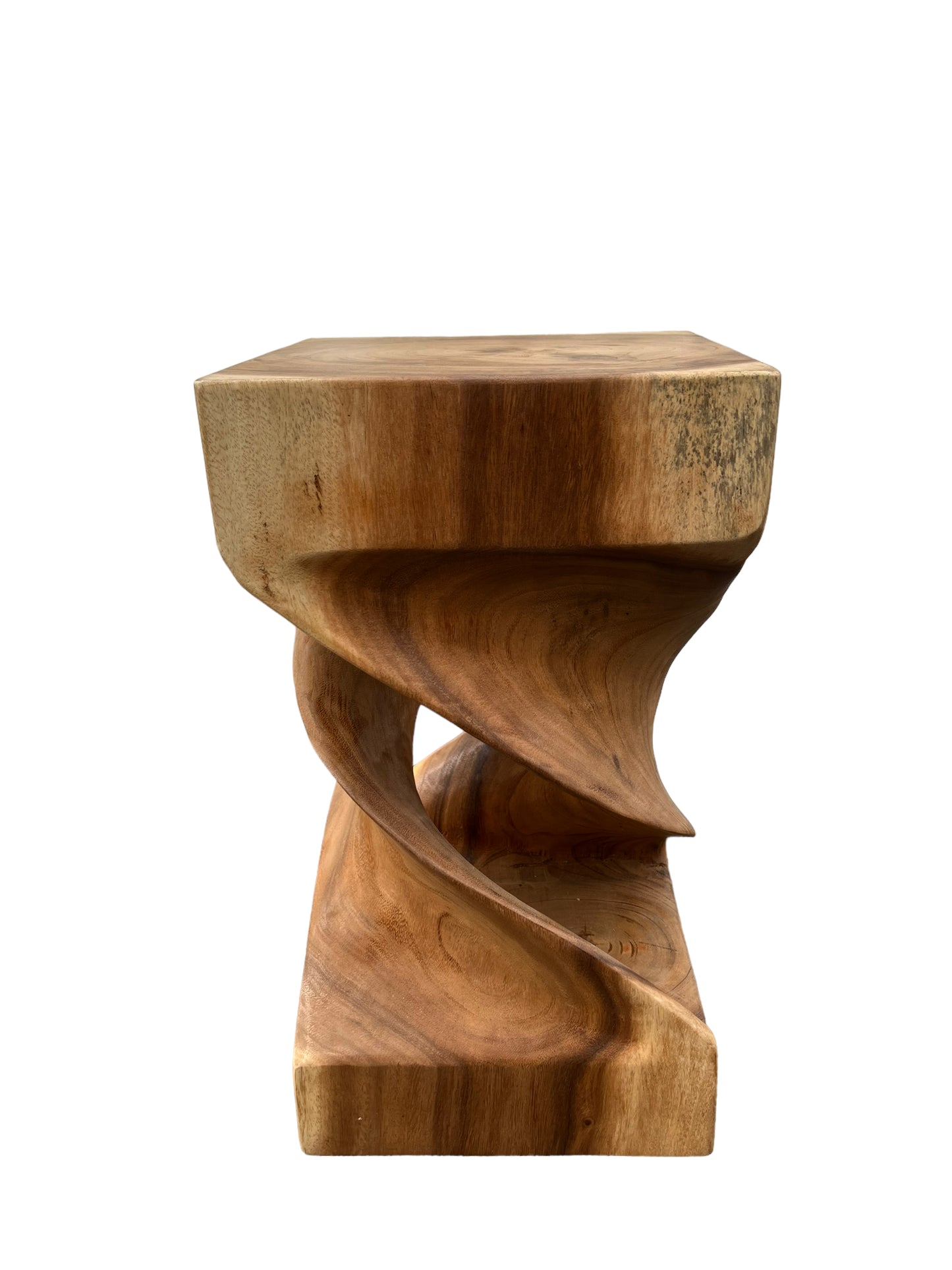 Beistelltisch Holz: Handgefertigter & Hochwertiger Holzhocker (50x28x28)
