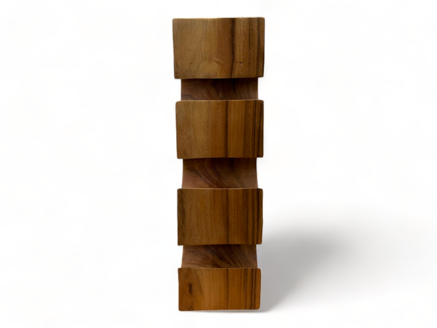 Weinregal Massiv Holz: Handgefertigter, Edler & Hochwertiger Weinhalter (50/70/100x27x18)