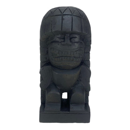 Tiki „Ku“ Figur - Garten Innenbereich Deko - Hawaii Gott des Krieges Statue - Kalkstein - 30x12,5x9 cm (Kopie)